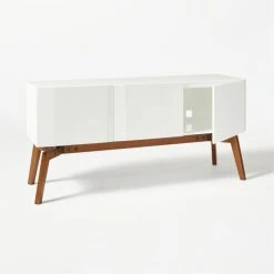 Alba Lacquered White Credenza Small -Cb2 Pop Shop AlbaWhtLcqrCredenzaIIISm3QAVF20