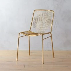Alpha Brass Metal Chair