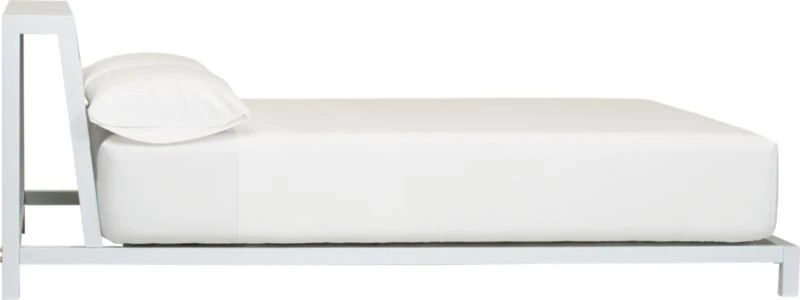 Alpine White Queen Bed 7 Alpine White Queen Bed - Image 5