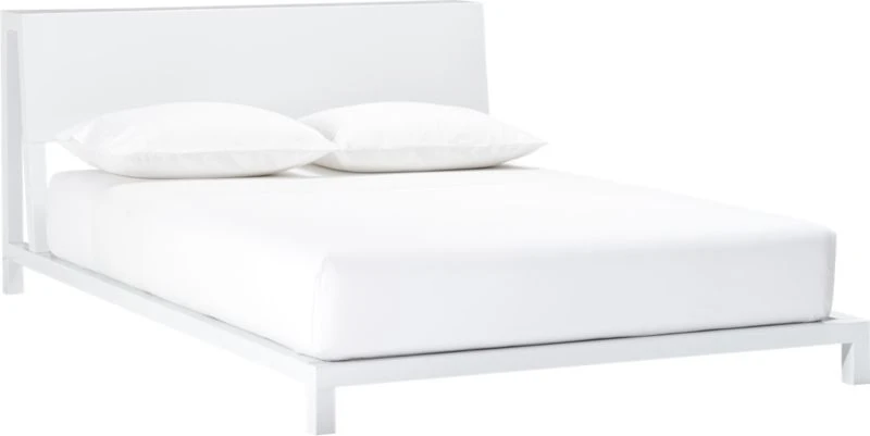 Alpine White Queen Bed 4 Alpine White Queen Bed - Image 2