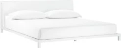 Alpine White Queen Bed 11 Alpine White Queen Bed -Cb2 Pop Shop AlpineBedWhiteKing3QF17