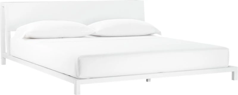 Alpine White Queen Bed 6 Alpine White Queen Bed - Image 4