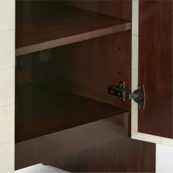 Altea White Vellum And Walnut Wood Media Console 16 Altea White Vellum And Walnut Wood Media Console -Cb2 Pop Shop AlteaMediaCredenzaAVSSS23