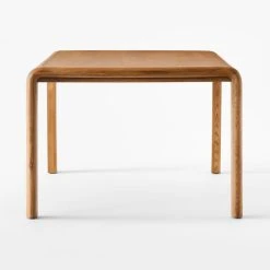 Amira Oak Dining Table -Cb2 Pop Shop AmiraBurlWdDiningTableSDSSS23