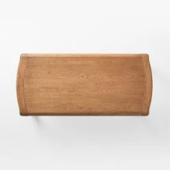 Amira Oak Dining Table -Cb2 Pop Shop AmiraBurlWdDiningTableTOPSSS23