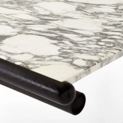 Anacapri Rectangular Marble Dining Table -Cb2 Pop Shop AnacapriRectMarbleTblAVSSF22