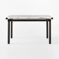 Anacapri Square Marble Dining Table -Cb2 Pop Shop AnacapriSquareMarbleTblSDSSF22