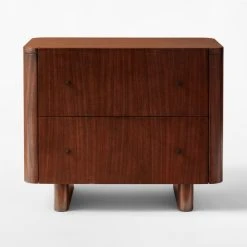 Andora 2-Drawer Wood Nightstand -Cb2 Pop Shop AndoraWoodNightstandSOSSS22
