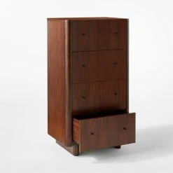 Andora Tall 4-Drawer Wood Dresser -Cb2 Pop Shop AndoraWoodTallChest3QAVSSS22