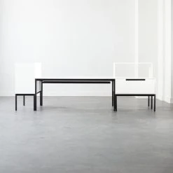 Aptum White Metal Bookcase -Cb2 Pop Shop AptumModularGroup1FHF21