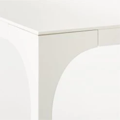 Aqua Virgo Rectangular White Dining Table 72" -Cb2 Pop Shop AquaVirgoDiningTableAVSSS21