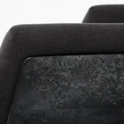 Arzella Charcoal Burl Office Chair -Cb2 Pop Shop ArzellaChairAVSSF21