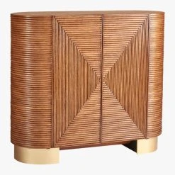 Avalon Rattan Bar Cabinet 18 Avalon Rattan Bar Cabinet -Cb2 Pop Shop AvalonRattanBar3QFS18