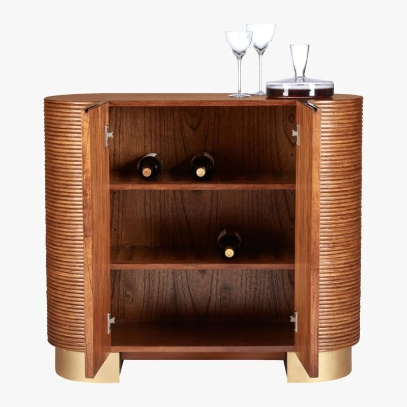 Avalon Rattan Bar Cabinet 9 Avalon Rattan Bar Cabinet - Image 7