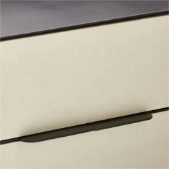 Avers 2-Drawer Plaster And Black Metal Nightstand -Cb2 Pop Shop AversMtlFrameNightstandAVSSS22