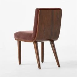 Axel Tufted Wine Velvet Dining Chair -Cb2 Pop Shop AxelTftdWdBckChairWine3QBSSF22