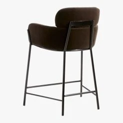 Azalea Mink Counter Stool Set Of 2 -Cb2 Pop Shop AzaleaCounterStl24inMink3QBS19 1