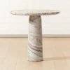 Babylon Torrento Grey Marble Bistro Table -Cb2 Pop Shop BabylonRoundTableSmallSHF20 1x1