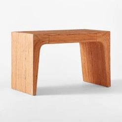 Bayu Rattan Desk With Drawer -Cb2 Pop Shop BayuRattanDesk3QSSS22