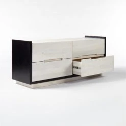 Beaufort 4-Drawer Whitewashed Wood Dresser -Cb2 Pop Shop BeaufortBlchdWdLowDrssr3QAVSSS21