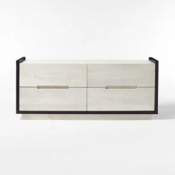 Beaufort 4-Drawer Whitewashed Wood Dresser -Cb2 Pop Shop BeaufortBlchdWdLowDrssrSOSSS21