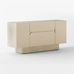 Benoit Enameled White Wood Credenza -Cb2 Pop Shop BenoitCredenza3QSSF22
