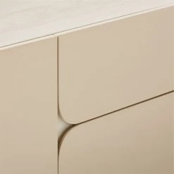 Benoit Enameled White Wood Credenza -Cb2 Pop Shop BenoitCredenzaAVSSF22