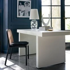 Nadia Black Cane Chair Set Of 4 14 Nadia Black Cane Chair Set Of 4 -Cb2 Pop Shop BiancaLacqueredLinenParsonsMR21