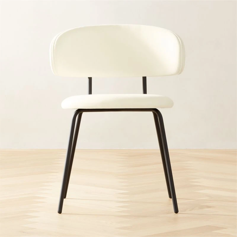 Birba Cream Velvet Dining Chair 3 Birba Cream Velvet Dining Chair