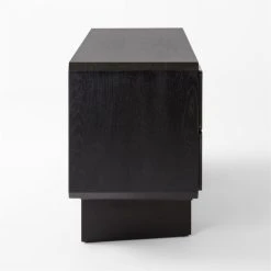 Bishop Black Ebonized Oak Wood Credenza -Cb2 Pop Shop BishopCredenzaSDSSS22