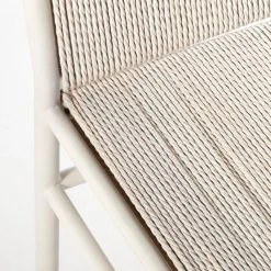 Bounce Ivory Woven Counter Stool Set Of 2 -Cb2 Pop Shop BounceWovenChairWhiteAVF20