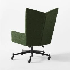 Bowtie Green Boucle Office Chair Model 3002 -Cb2 Pop Shop BowtieMd3002BclOfcChair3QBSSF21