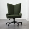Bowtie Green Boucle Office Chair Model 3002 2 Bowtie Green Boucle Office Chair Model 3002 -Cb2 Pop Shop BowtieMd3002BclOfcChairSHF21