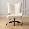 Bowtie Cream Boucle Office Chair Model 3002 -Cb2 Pop Shop BowtieMd3002CrmBclOfcChrSHF21