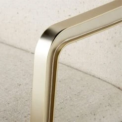 Brecha Ivory Upholstered Office Chair -Cb2 Pop Shop BrechaIvoryChairAVSSS23