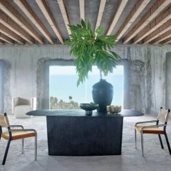 Origin Cast Metal Dining Table 84" -Cb2 Pop Shop CB2FA21 KD 5B 1426 OC21 1x1