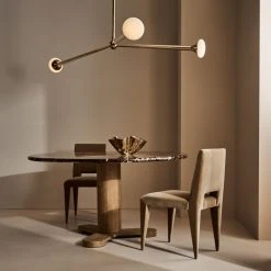 Editor Camel Upholstered Dining Chair -Cb2 Pop Shop CB2FA22 38B V1