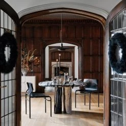 Julius 48" Round Marble Dining Table -Cb2 Pop Shop CB2HOL22 04A hero