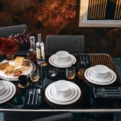 Falls Black Upholstered Dining Chair -Cb2 Pop Shop CB2HOL22 05B V1