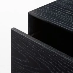 Cantar 4-Drawer Cerused Black Oak Dresser 16 Cantar 4-Drawer Cerused Black Oak Dresser -Cb2 Pop Shop CantarCrsdOakLowDresserAVSSS23