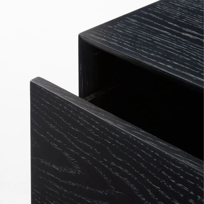 Cantar 4-Drawer Cerused Black Oak Dresser 9 Cantar 4-Drawer Cerused Black Oak Dresser - Image 8