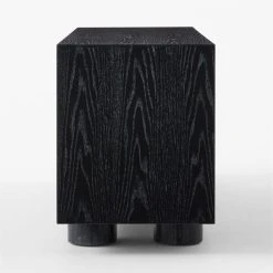 Cantar 4-Drawer Cerused Black Oak Dresser 14 Cantar 4-Drawer Cerused Black Oak Dresser -Cb2 Pop Shop CantarCrsdOakLowDresserSDSSS23