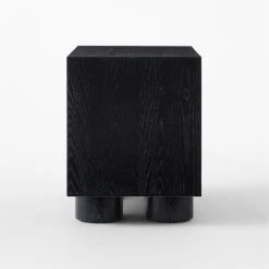 Cantar Cerused Black Oak Nightstand -Cb2 Pop Shop CantarCrsdOakNightstandSDSSS23