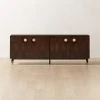 Carbon Brown Burl Wood Media Console