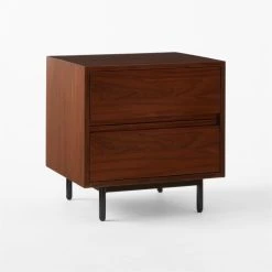Cardiff 2-Drawer Wood Nightstand -Cb2 Pop Shop CardiffNightstand3QSSS23