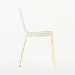 Chiaro Clear Chair Gold -Cb2 Pop Shop ChiaroChairGoldSDSSS21