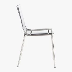 Chiaro Clear Chair Nickel -Cb2 Pop Shop ChiaroChairNickelSDF19