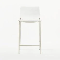 Chiaro Clear Counter Stool Nickel Set Of 2 13 Chiaro Clear Counter Stool Nickel Set Of 2 -Cb2 Pop Shop ChiaroClrCntrStl24inNcklSOSSS21 1