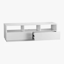 Chill High-Gloss White Media Console 60'' -Cb2 Pop Shop ChillMediaConsoleAV2F10
