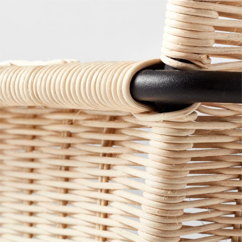 Silla En Mimbre Wicker Dining Armchair 10 Silla En Mimbre Wicker Dining Armchair - Image 8